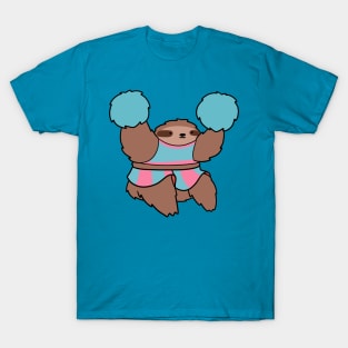 Cheerleader Sloth T-Shirt